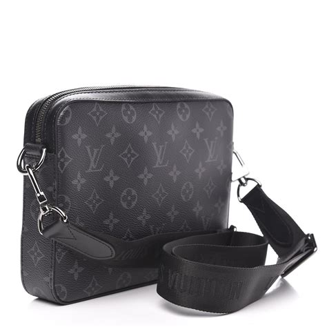 louis vuitton trio messenger monogram eclipse reverse gray|louis vuitton trio monogram.